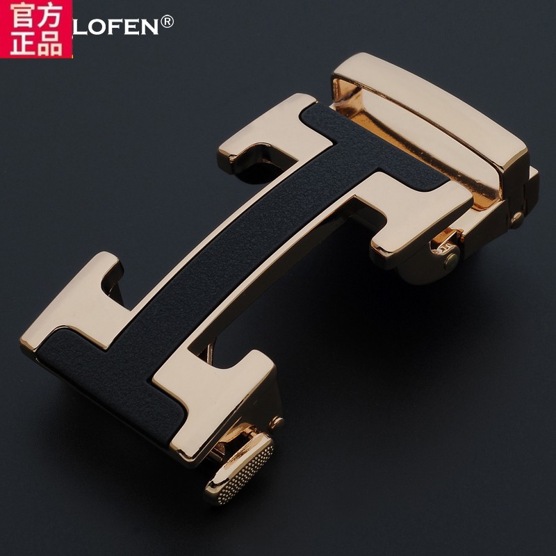 爱马马仕自动扣头3.5cm字母扣皮带扣头男士腰带卡子裤带头