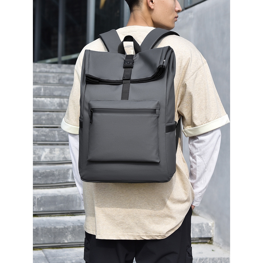 欧洲站潮流商务通勤双肩包户外出行学生运动背包短途旅行百搭电脑