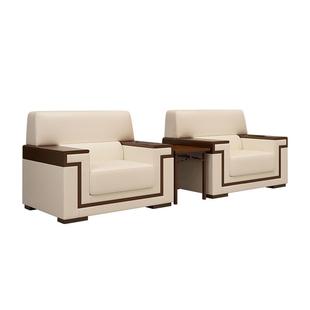 会议室办公沙发茶几n组合大会堂会客厅商务领导贵宾接待室单人沙