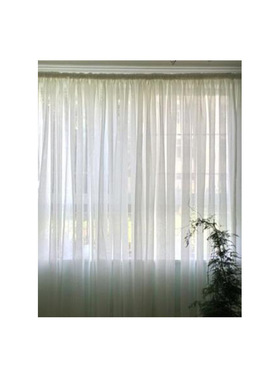 臻远 ZY-YD-535 亚s麻窗帘 白色 10米以下需客户自营组装 按个销