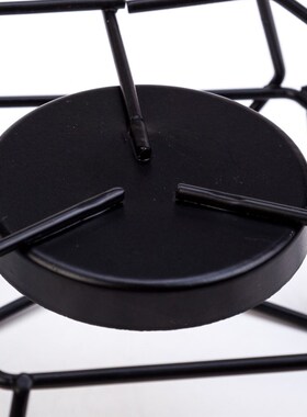 Creativde Essential Oil Burner Stainless Tealight Holder Geo