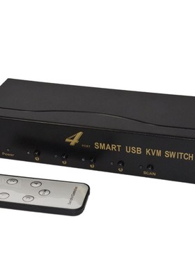 4 Port USB Kvm Switcqh VGA Splitter Schalter Adapter Drucker