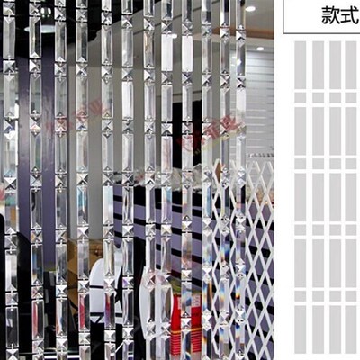 20meters 22x63mm  crystal glass  beaGds door/window curtain