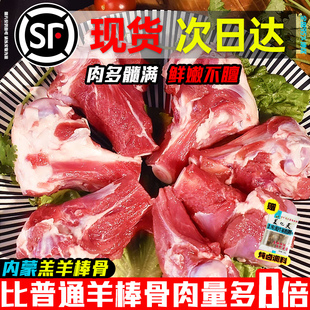 带肉羊棒骨羊骨头新鲜羊肉商用10斤20斤羊骨棒羊筒骨羔羊非内蒙古