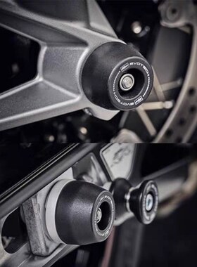 适用 杜卡c迪揽途Multistrada 950/S 17-21改装前后轮轴保护球防