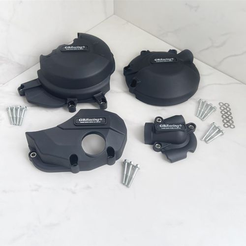 适用杜卡a迪怪兽 821 2018-2021年改装发动机引擎防摔罩保护边盖