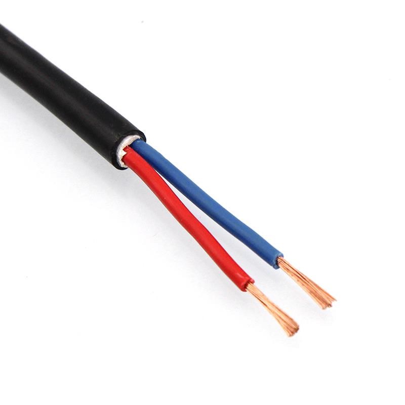 RVV国标纯铜电源l线234芯*0.30.51.5软护套监控控制信号线