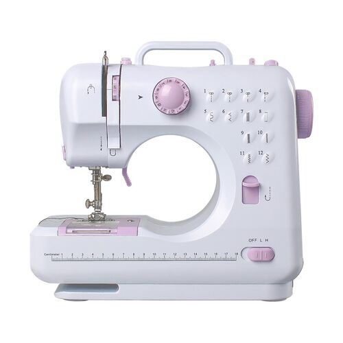 升级505L缝g纫机锁边电动家用多功能吃厚缝纫机成衣缝纫机小型台