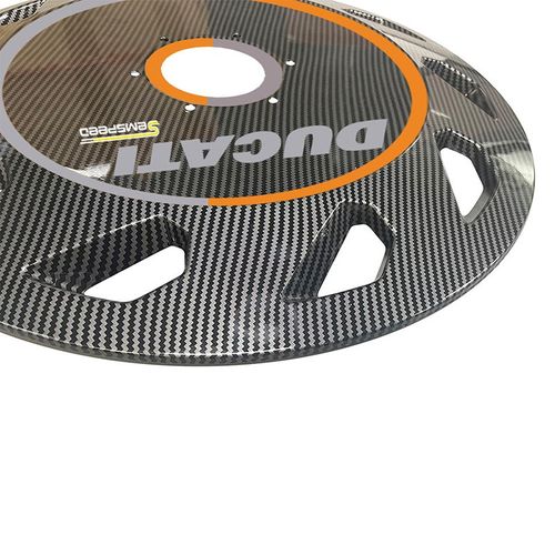 适用杜卡迪V4改装轮毂装饰盖Ducati PanigaMleV4S配件后轮盖封闭