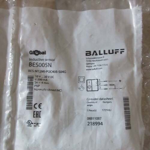 可维修巴鲁夫 BALLUFF BES M12MI-POC40B-S04G BES005N议价