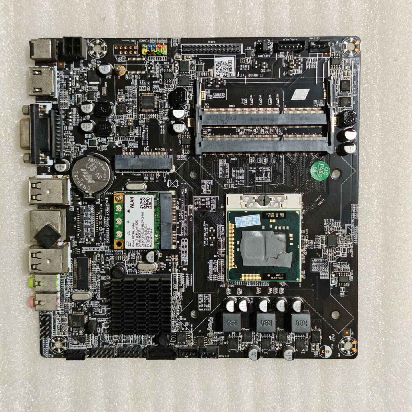 可维修H55 一体机主板，规格17x17，i5-560M处理器，双议价图片