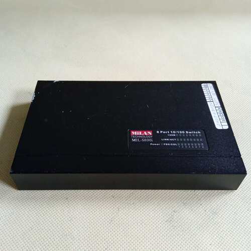 可维修MiLAN MIL-S800i 8口10/100M交换机 现