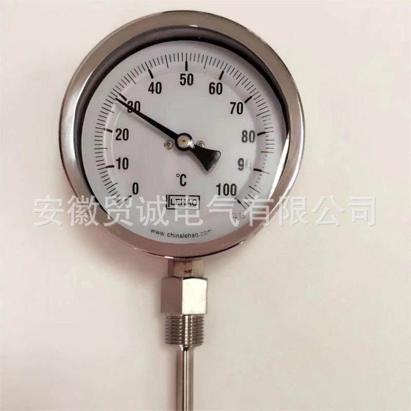 WSSX-582 WSSX-382B不锈钢304电接点双金属温度计径向轴向万向型