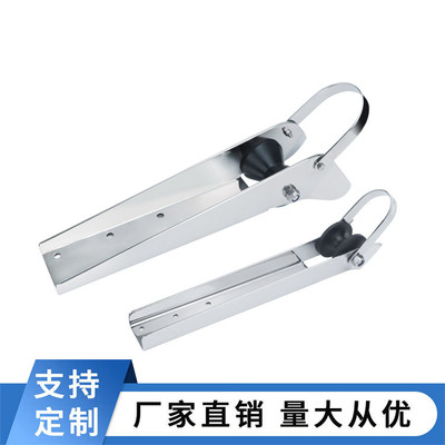 锚支架 船用船锚支架316不锈钢游艇五金配件 起锚器带轮导缆锚托