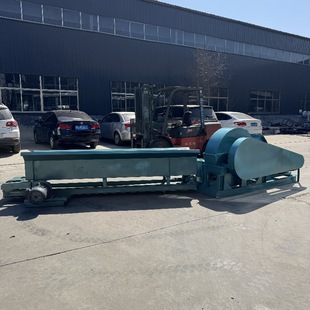 圆木竹子盘式切片机 油电两用木材削片机 干湿杂木楠木破碎机