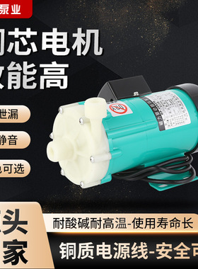 MP-6R/10R/15R/20R/30R/40R/55R/70R微型磁力驱动循环泵防腐蚀泵