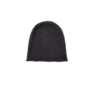 设计师款灰色时尚针织冷帽帽子AL7P001762
