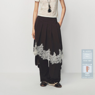 AVVENN真两件拼接设计立体口袋裤 AK11301749