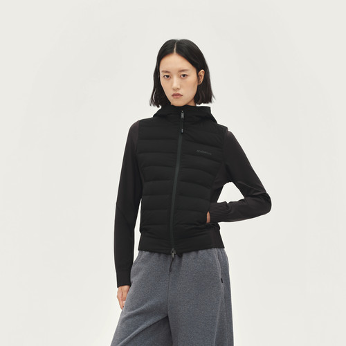 AVVENN修身收腰羽绒服设计师款拉链轻薄AL90501559