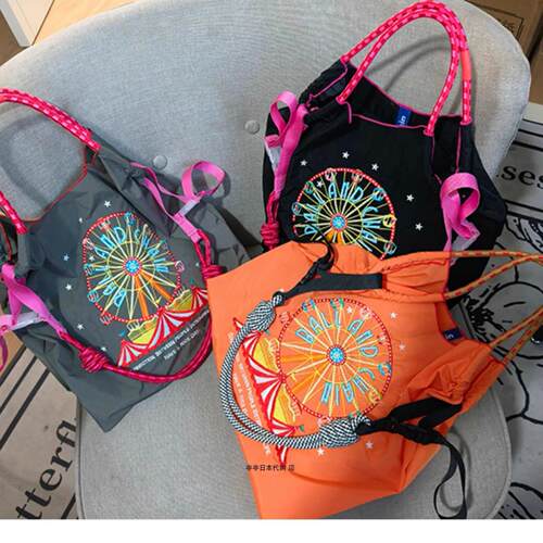 ballchain刺绣环保袋购物袋