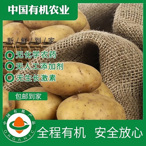 有机土豆云南良道有机认证无农残