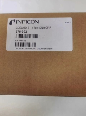 【顺庆】英福康真空计 CGD025D-S 1TOrr  DN16CF【议价】