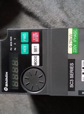 【顺庆】士林变频器SC3-021-0.75K  0.75KW、220【议价】
