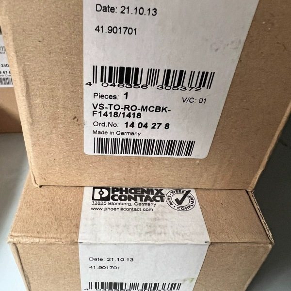 【顺庆】菲尼克斯 VS-TO-RO-MCBK-F1418/1418【议价】