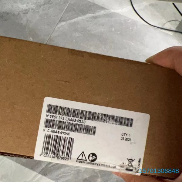 【顺庆】6ES7972-0AA02-0XA0全新未拆封【议价】