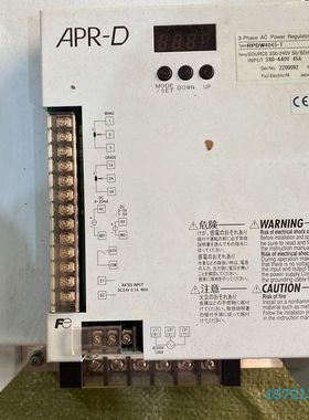 【顺庆】日本进口富士 电力调整器加热控制器电源APR-D rpdw4【议