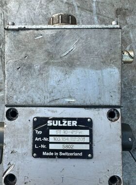 【顺庆】二手Sulzer苏尔寿ST 10-4Fyr旁路控制系统伺服单【议价】