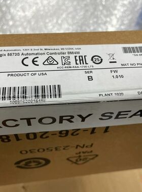 【顺庆】1756-L73S/B ，A-B 控制器模块 全新原装 议价【议价】