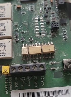 ABB变频器主板OMIO-01拆机功能好55kw.【议价】