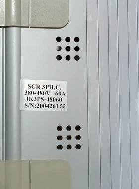 【顺庆】台湾积奇JK3PS-48060控制器SCR  3PH.C议价【议价】