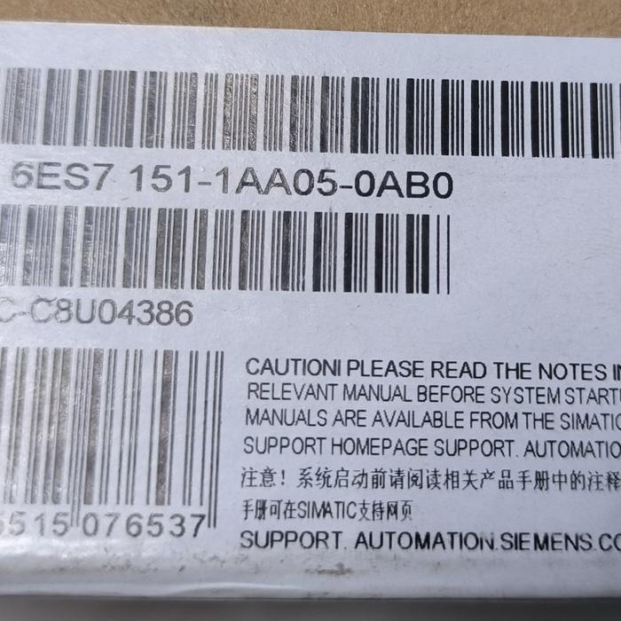 【顺庆】西门子6ES7151-1AAO5-0ABO接口模块【议价】