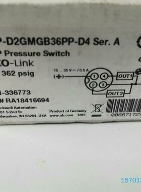 【顺庆】AB罗克韦尔 压力传感器836P-D2GMGB36PP-D4【议价】