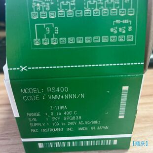 【顺庆】温控表RS400VMM*NNN/N全新原装正品RKC温控器1【议价】