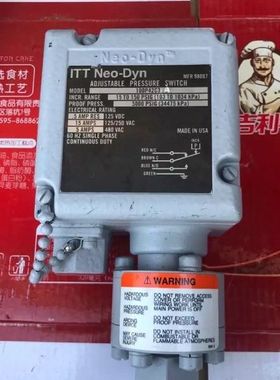【顺庆】美国ITT 100P42C3压力开关 实物拍摄，库存没有使用【议