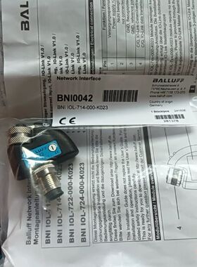 【顺庆】BNI0042，，BALLUFF/巴鲁夫工程剩余全新巴鲁夫【议价】