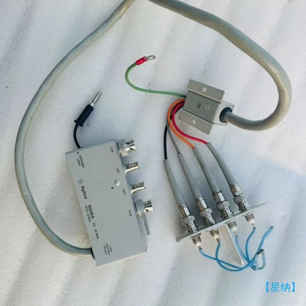 【星纳】安捷伦16048A电桥夹具LCR，组装未投产流水线治具拆下，