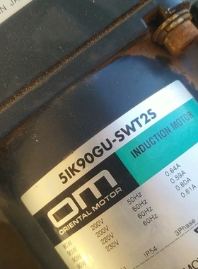 【顺庆】5IK90GU-SWT2S  5GU36KB日本东方电机【议价】