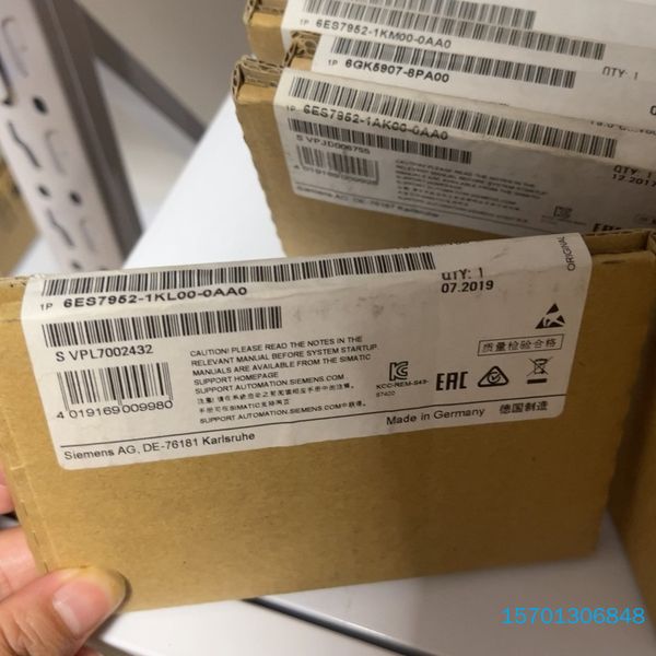 【顺庆】6ES7952-1KL00-0AA0全新未拆封【议价】