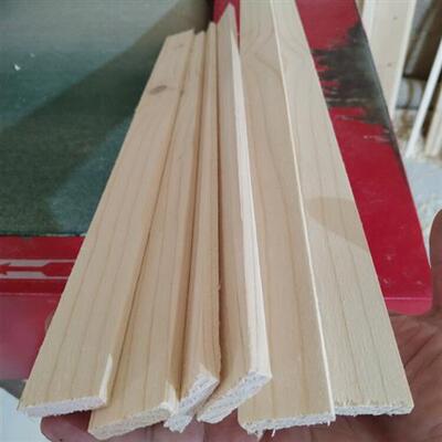松木条diy实木木方手工花架层板原木料装饰材料长条扁条小木条子
