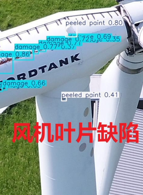 DL00921-基于深度学习的风机叶片缺陷检测含代码数据集结果