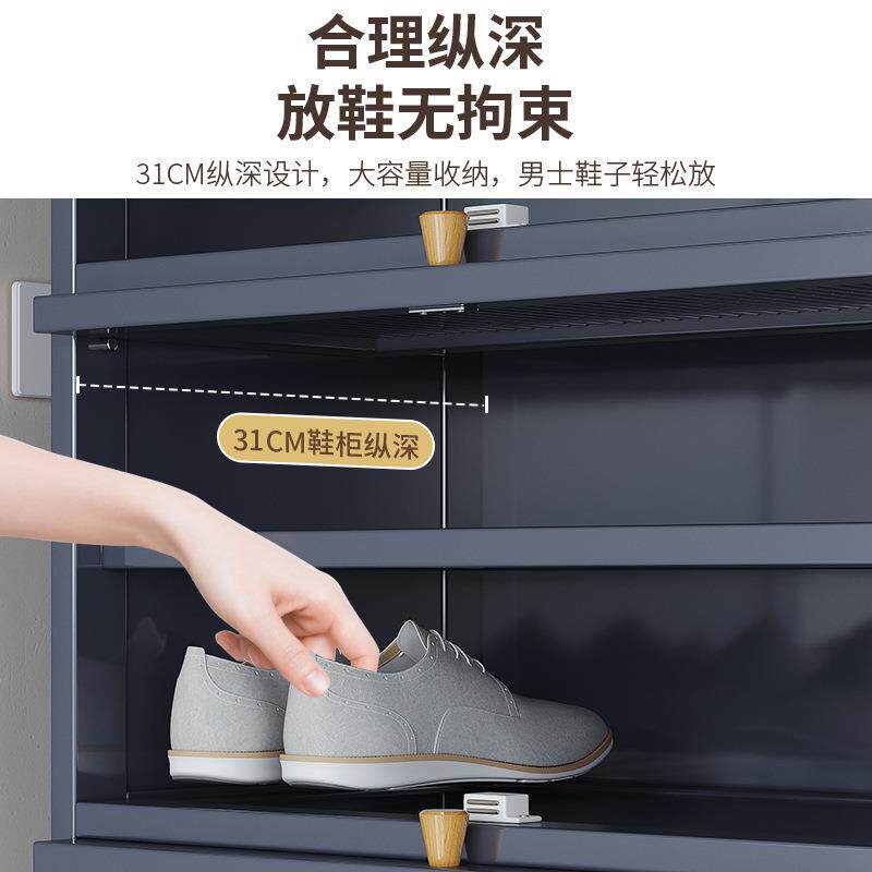 爆款M*防尘鞋架小窄门口家用2024新款放走廊的鞋柜室外楼道鞋子收