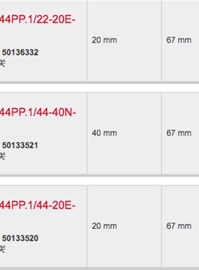 leuze感应e开关ISS 244PP.1/22-20E-S12/44-40N-S12,/44-20E-S12