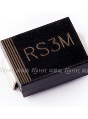 61少儿节贴片快恢覆二极管RS3Ms FR307 SMB DO-214AA大电流3A/100