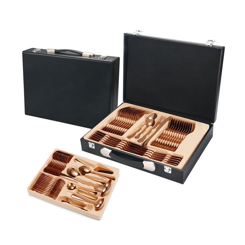 厂家直供现货产品不锈钢餐具72件套装1010刀叉勺多件X套装礼盒皮,餐饮具,叉/勺/筷套装,淘宝优惠券,粉丝福利购,淘宝优惠卷