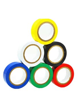 聚远JUYUANPVC绝缘胶带高压防水绝缘E胶带白色16mmx10m100卷装