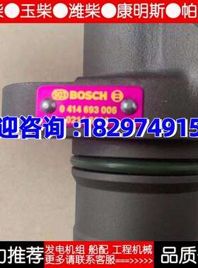 大柴道依茨国五发动机4tDK 6DK原厂单体泵02113696